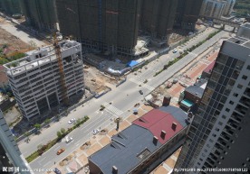 宜昌城市建筑工地