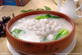 浓汤银丝鱼丸