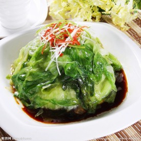 白灼西生菜