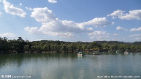 蓝天白云 美景