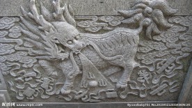 龙纹壁刻