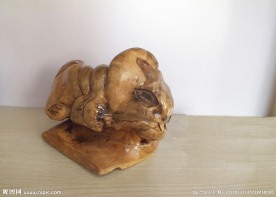 艺术展厅根雕作品