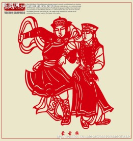 蒙古族剪纸