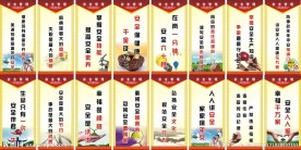 安全管理挂画