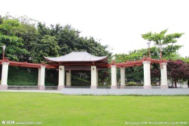 雷岗公园一角