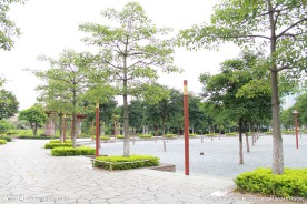 雷岗公园一角