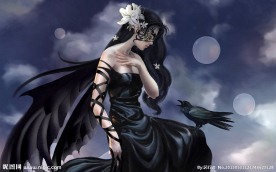 手绘美女