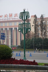 天府广场景观灯