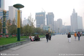 天府广场景观灯