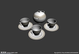 茶具模型