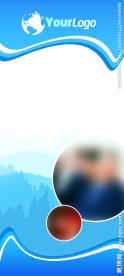 科技展板背景