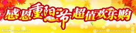 感恩重阳节海报