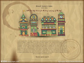 老式的背景与历史名