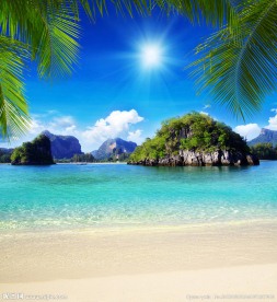 热带海滩海边风景