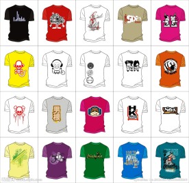 衣服涂鸦 T恤涂鸦