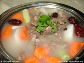 萝卜羊肉锅仔