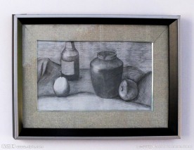 美术展览素描作品