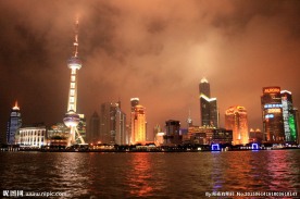 上海黄浦江夜景