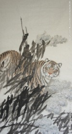 工笔虎