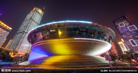 南宁五象广场夜景
