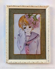 美术展览人像作品