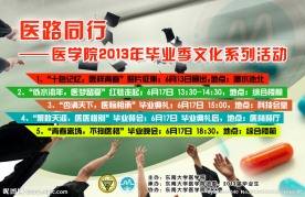 毕业晚会海报