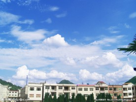 蓝蓝的天