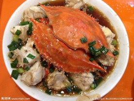 葱油蟹
