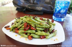美食 干煸豆角