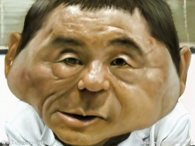 夸张人物漫画