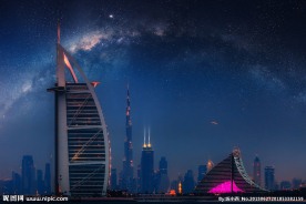 迪拜夜景