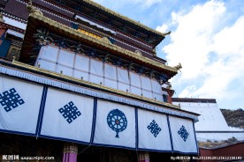 西藏的扎什伦布寺
