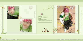 可爱男孩电子相册写真