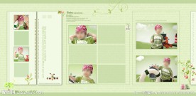 可爱男孩电子相册写真