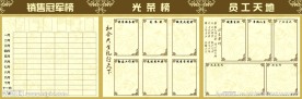 酒店展板