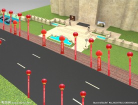 蓝湾国际路演整体效果