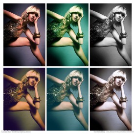 PS人物调色动作