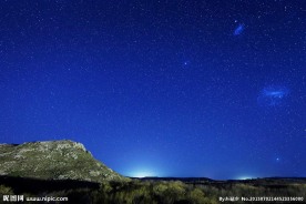 炫丽夜空