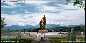 人物雕塑设计