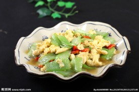 丝瓜炒蛋