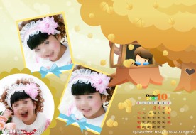 儿童相册模板台历