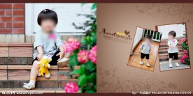 可爱女孩写真电子相册