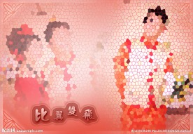 婚纱古装模板