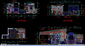 一套豪华别墅平面装修