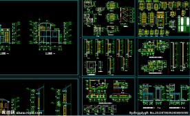 三层别墅施工图
