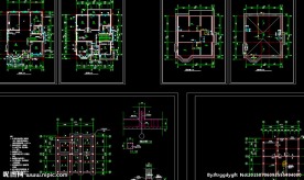 两套别墅建筑图纸