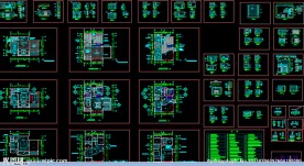 别墅样板间竣工图