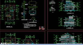 全套别墅建筑施工图