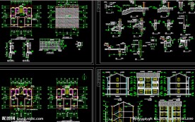 农村别墅建筑图