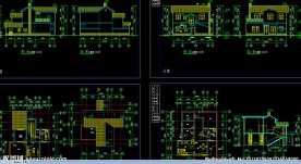 农村别墅施工图